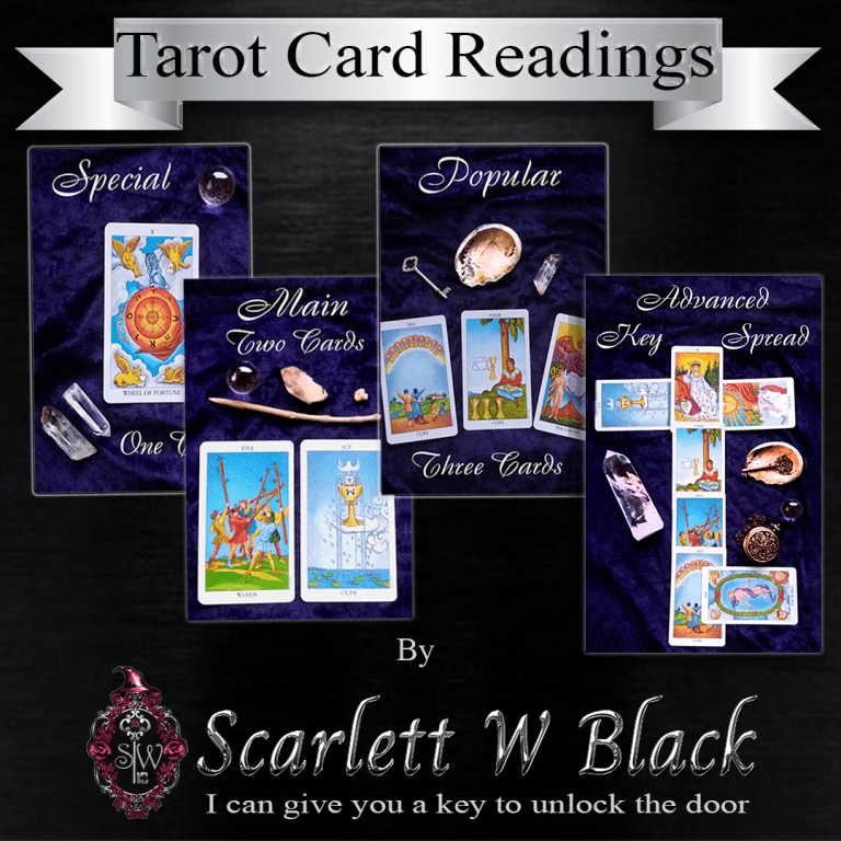 Tarot Reading by Scarlett W Black